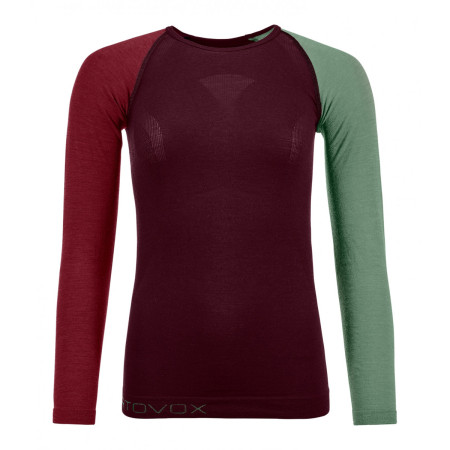 Tricou funcțional femei Ortovox 120 Comp Light Long Sleeve W
