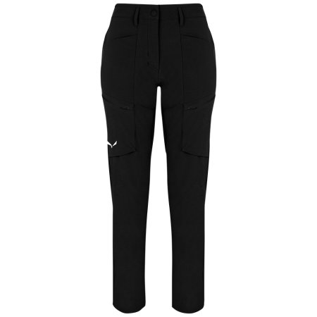 Pantaloni funcționali femei Salewa Puez Dst W Cargo Pants negru black out