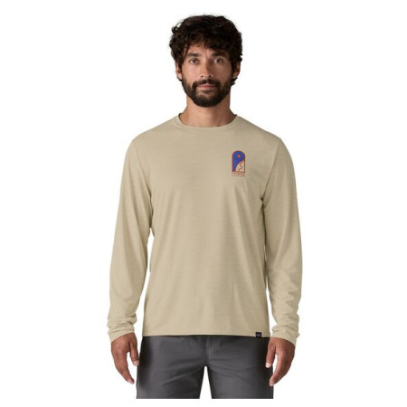 Tricou bărbați Patagonia M's L/S Cap Cool Daily Graphic Shirt - Lands