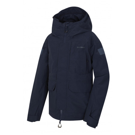 Geacă copii Husky Nigalo K (2022) negru/albastru