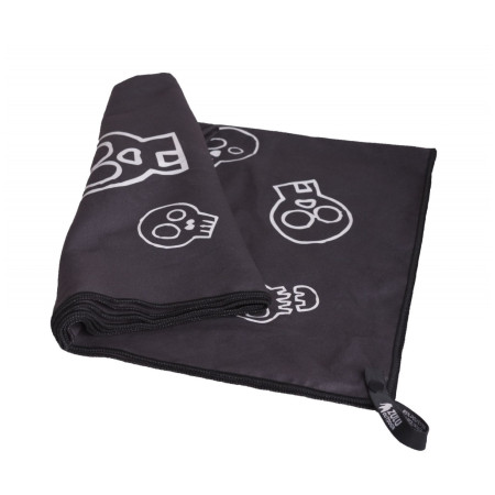 Prosop Zulu Light 85x150 cm craniu negru