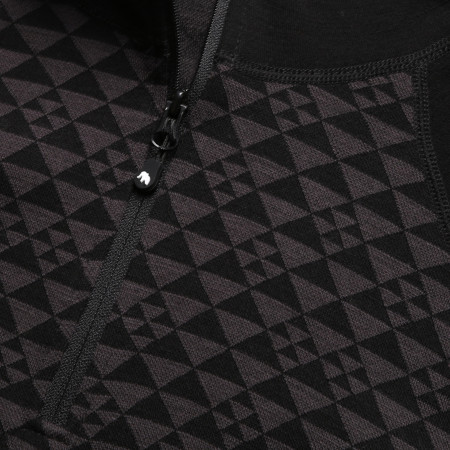 Tricou funcțional bărbați Zulu Merino 240 Zip Long