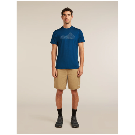 Tricou funcțional bărbați Icebreaker Merino Blend 125 Cool-Lite™ Sphere SS Tee Beta