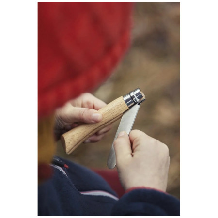 Briceag Opinel VRI N°07 My first buk + pouzdro na opasek