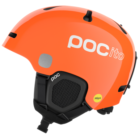 Cască de schi copii POC POCito Fornix MIPS portocaliu/ Fluorescent Orange