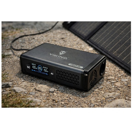 Set Viking Technology generator pe baterie Viking VALI150 și panou solar Viking L60 PD
