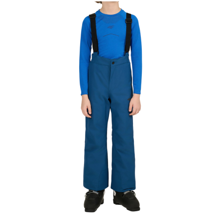 Pantaloni de schi copii 4F Trousers Fnk M1445 albastru închis Dark Blue