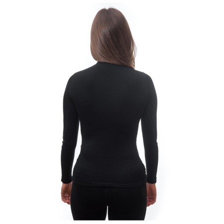 Tricou funcțional femei Sensor Merino DF cu fermoar