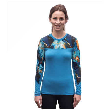 Tricou femei Sensor Merino Impress, dl.rukáv