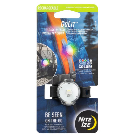 Lumină Nite Ize GoLit Disco-O Tech