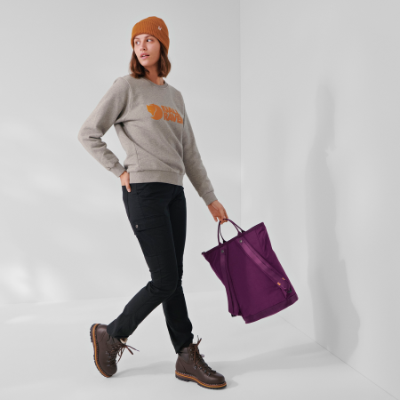 Hanorac femei Fjällräven Fjällräven Logo Sweater W