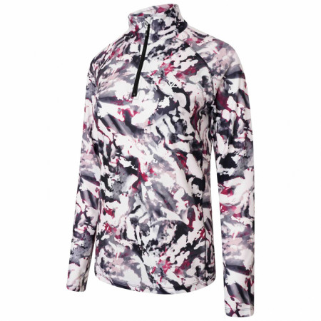 Hanorac femei Dare 2b Divulge Core Stretch alb/gri Powdrpnktemp