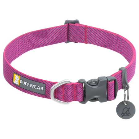 Zgardă pentru câini Ruffwear Hi & Light™ Collar roz Alpenglow Pink