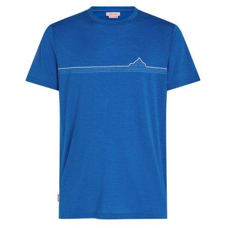 Tricou bărbați Icebreaker Men Merino 150 Tech Lite SS Tee Range Stripes