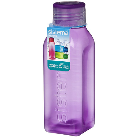 Sticlă Sistema Square 475ml violet