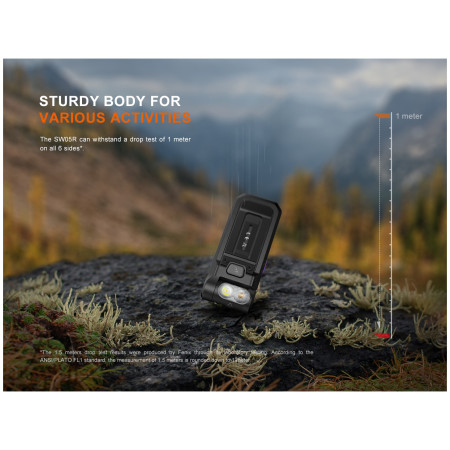 Lanternă de buzunar Fenix SW05R-UV