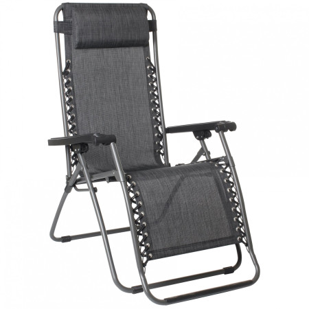 Fotoliu Brunner Skye Swan gri închis