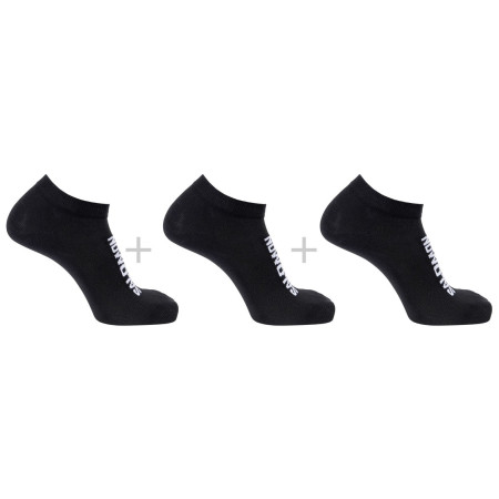 Șosete Salomon Everyday Lite Low 3-Pack negru Black
