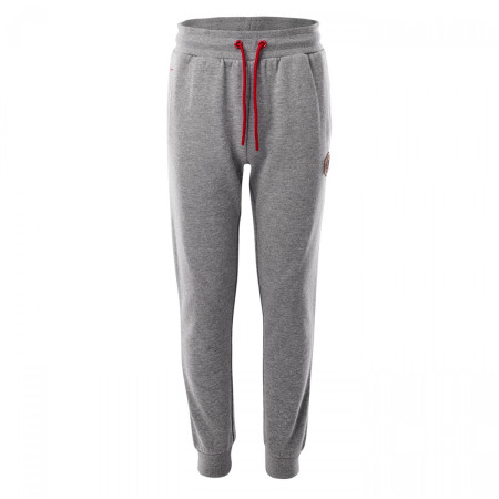 Pantaloni jogging copii Bejo Tiagos II Jrb gri/roșu