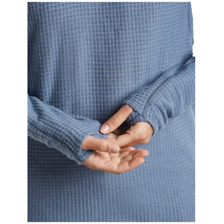 Hanorac femei Icebreaker Wom Mer 400 RealFleece Grid Pulover Hood