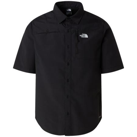 Cămașă bărbați The North Face M Sequoia Short Sleeve Shirt negru TNF BLACK