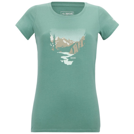Tricou femei Regatta Women's Breezed verde Ivy Moss