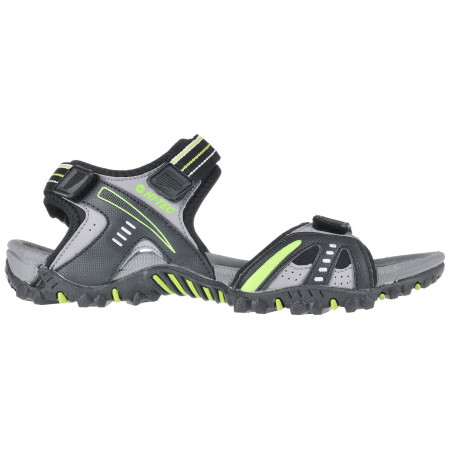 Sandale bărbați Hi-Tec Matan gri Black/Grey/Green