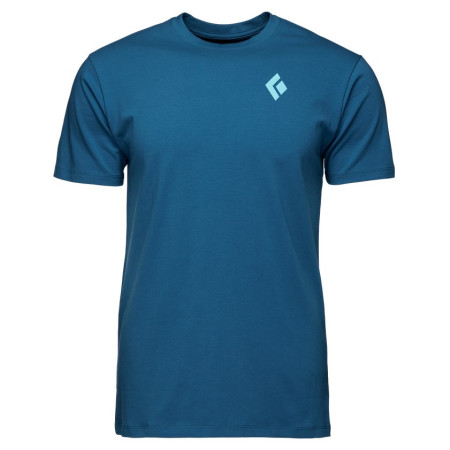 Tricou bărbați Black Diamond M BD MOUNTAIN BADGE SS TEE albastru