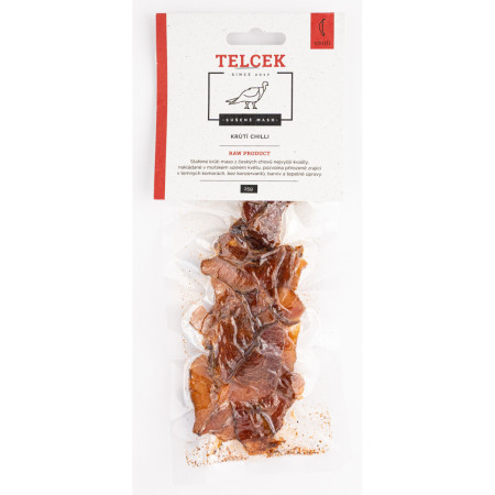 Carne uscată Telcek Curcan Chilli 25g