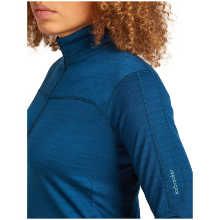 Hanorac funcțional de damă Icebreaker Women Merino Blend 300 RealFleece™ Descender LS Zip