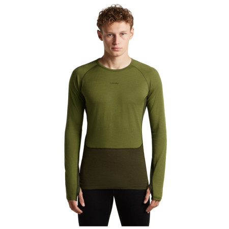 Tricou funcțional bărbați Icebreaker Men Merino 200 ZoneKnit LS Crewe