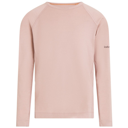 Tricou funcțional copii Icebreaker K 200 Oasis LS Crewe Pink Quartz