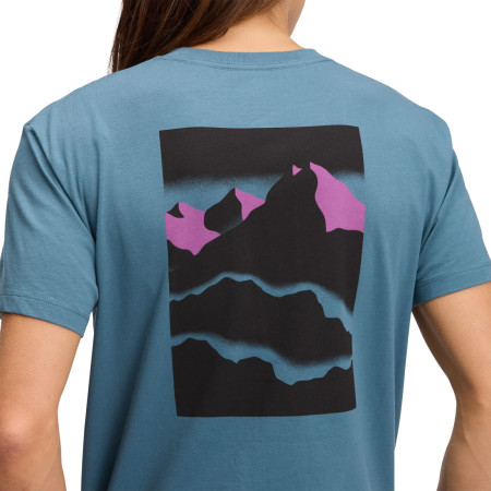 Tricou femei Black Diamond W Mountainscape SS Tee