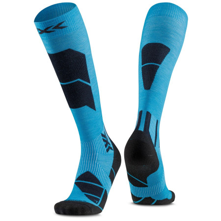 Șosete 3/4 X-Socks Ski Perform Merino Otc albastru deschis ETERNAL ICE