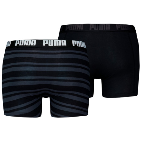 Boxeri bărbați Puma Everyday Striped Boxers 2P