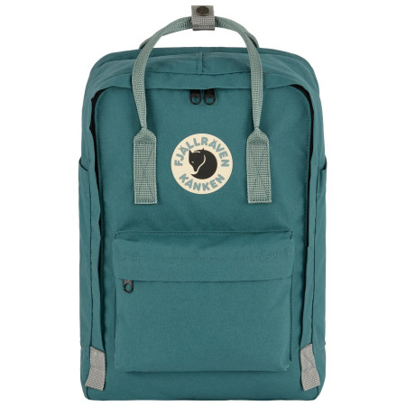 Rucsac Fjällräven Kånken Koncept Laptop 15" negru Black Oak-Rowan Red