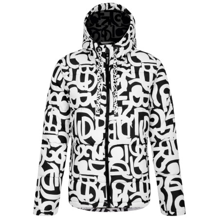 Geacă femei Dare 2b Society Jacket negru/alb Black & White Graffiti