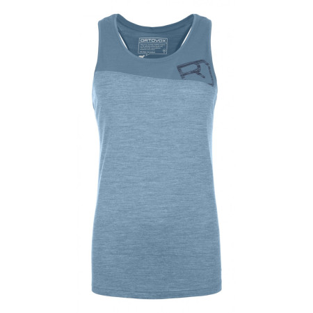 Maiou femei Ortovox 150 Cool Logo Top W albastru