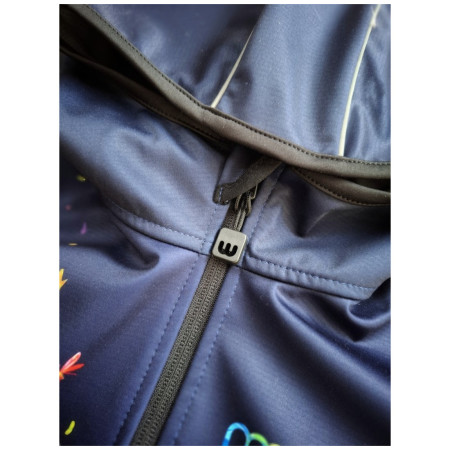 Geacă softshell copii WAMU Dark Purple