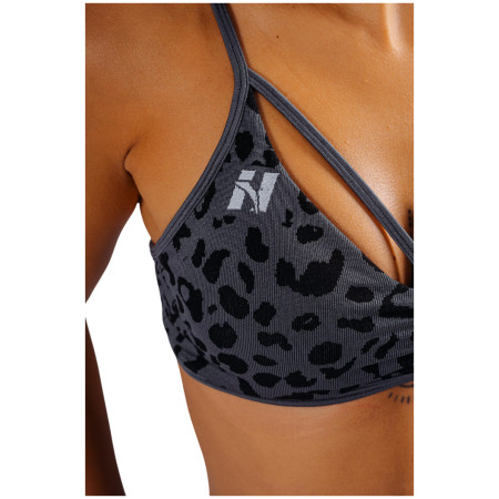 Bustieră Nebbia Medium Support Leopard Sports Bra Primal