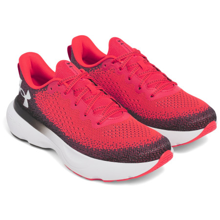 Încălțăminte de alergat pentru bărbați Under Armour Infinite roșu Racer Red / Castlerock / White