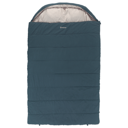 Sac de dormit tip pătură Outwell Campion Lux Double albastru închis Blue
