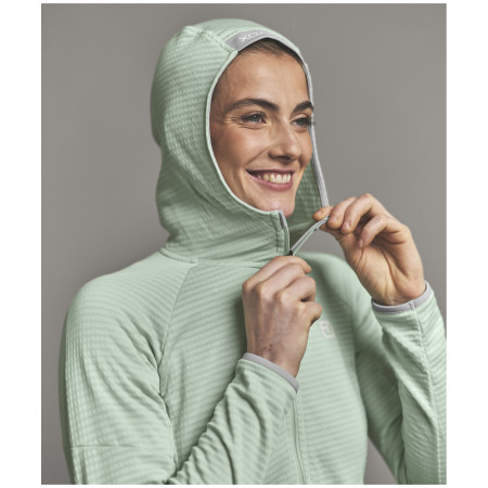 Hanorac funcțional de damă Ortovox Fleece Light Grid Hoody W