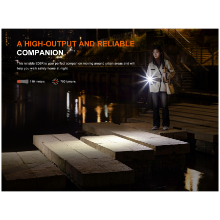 Lanternă de buzunar Fenix E06R