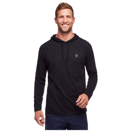 Hanorac bărbați Black Diamond Crag Hoody negru