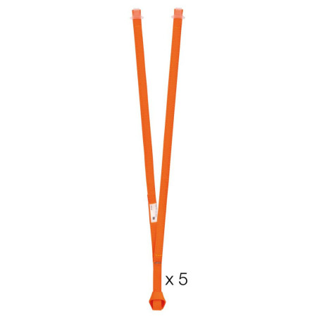 Buclă Petzl Aventex 5pc portocaliu/ orange
