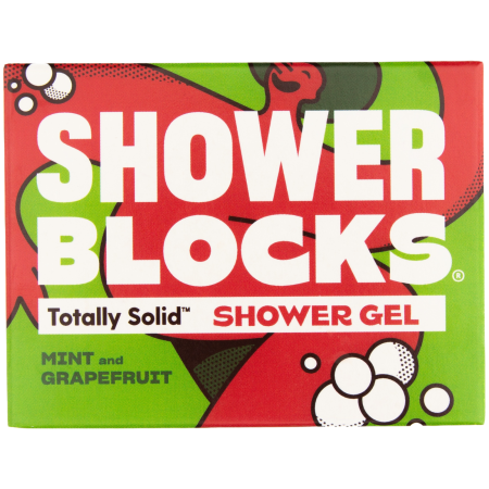 Gel de duș Totally Solid Solid Shower Gel - Mint & Grapefruit