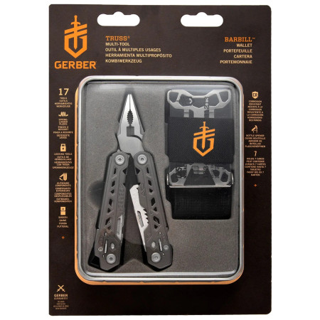 Set Cadou Gerber Truss + Wallet gri