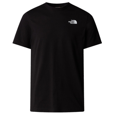 Tricou bărbați The North Face M Ss Mountain Outline Tee negru