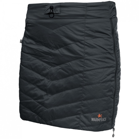 Fustă de iarnă femei Warmpeace Shee negru black/brown